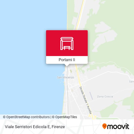 Mappa Viale Serristori Edicola E