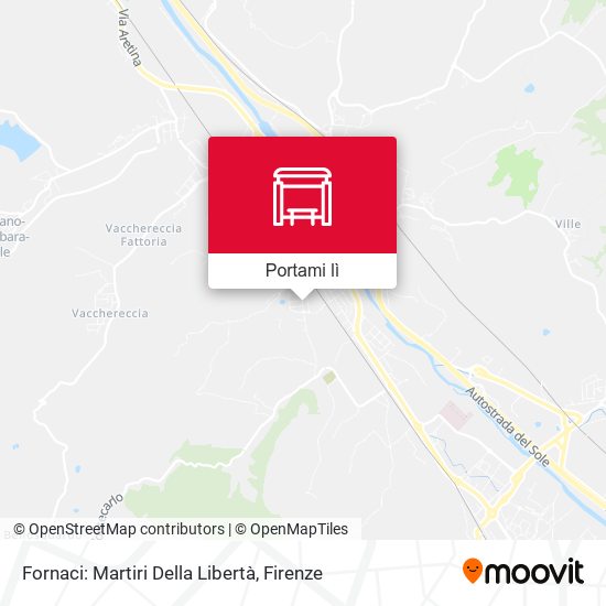 Mappa Fornaci: Martiri Della Libertà