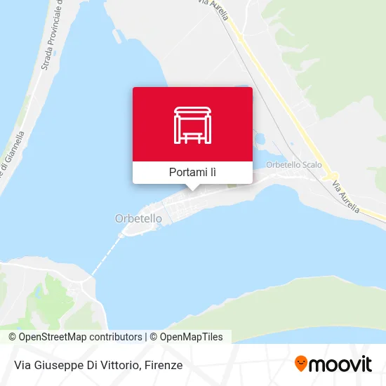 Mappa Via Giuseppe Di Vittorio