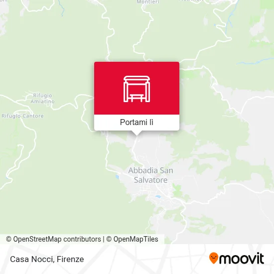 Mappa Casa Nocci
