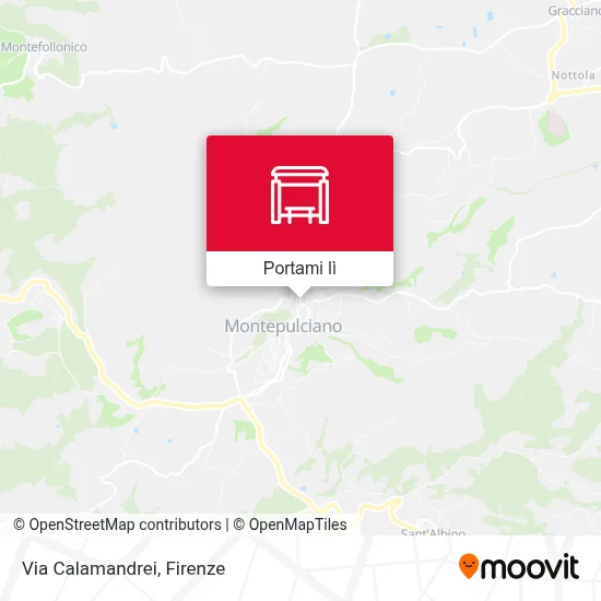 Mappa Via Calamandrei