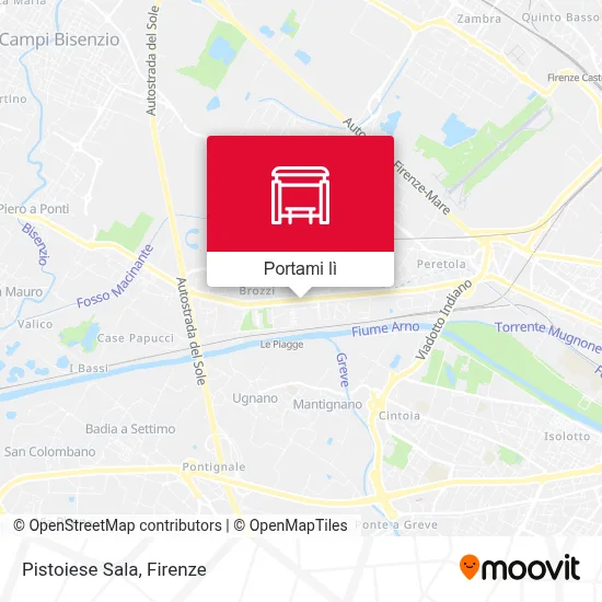 Mappa Pistoiese Sala