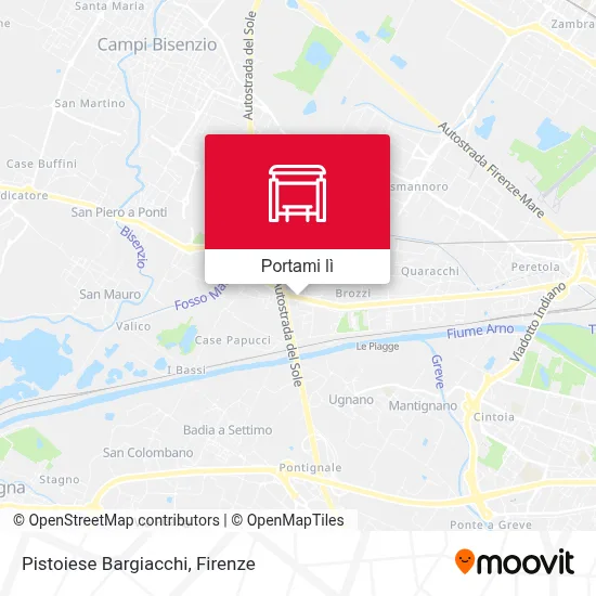 Mappa Pistoiese Bargiacchi