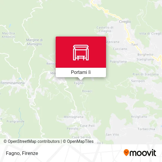 Mappa Fagno