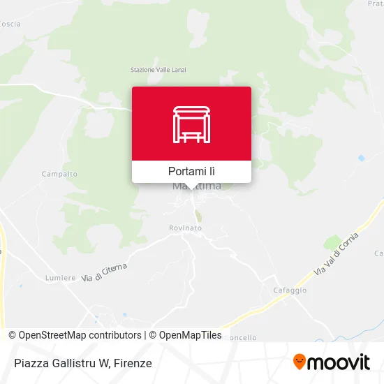 Mappa Piazza Gallistru W