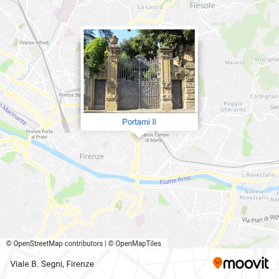 Mappa Viale B. Segni