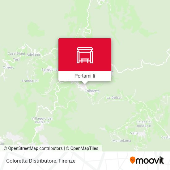 Mappa Coloretta Distributore