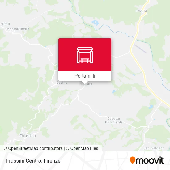 Mappa Frassini Centro