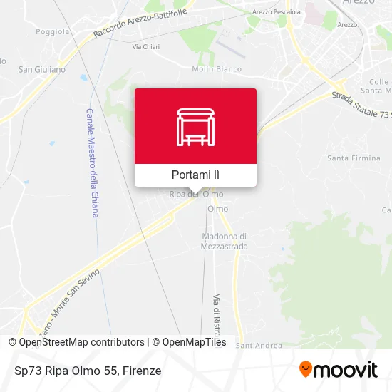 Mappa Sp73 Ripa Olmo 55