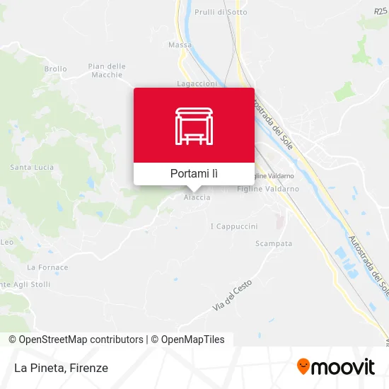 Mappa La Pineta