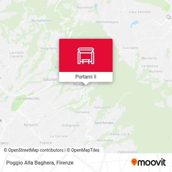Mappa Poggio Alla Baghera