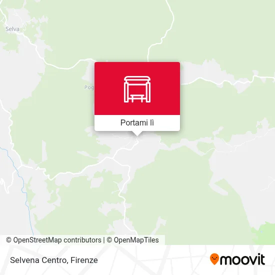 Mappa Selvena Centro