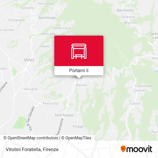 Mappa Vitolini Foratella