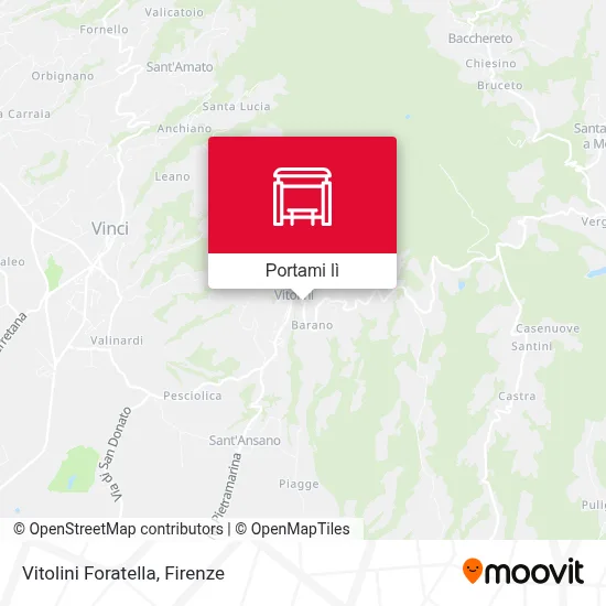 Mappa Vitolini Foratella