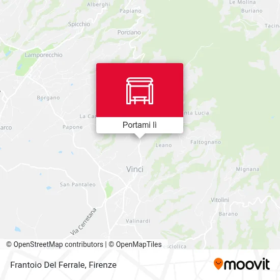 Mappa Frantoio Del Ferrale
