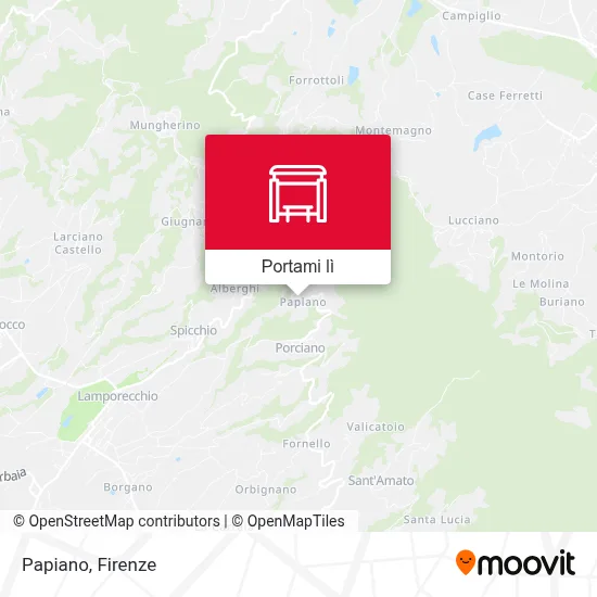 Mappa Papiano