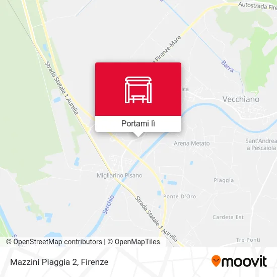 Mappa Mazzini Piaggia 2