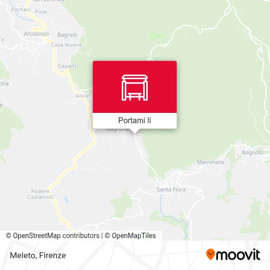 Mappa Meleto