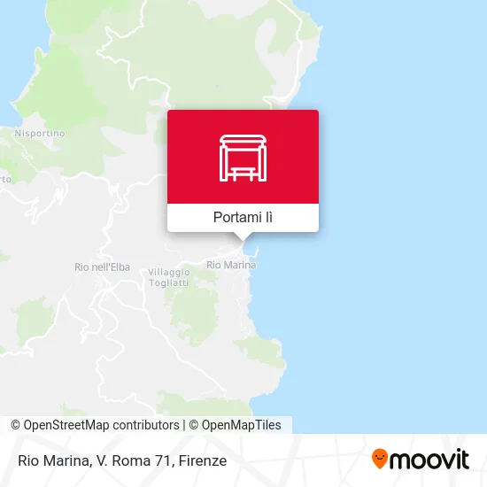 Mappa Rio Marina,  V. Roma 71