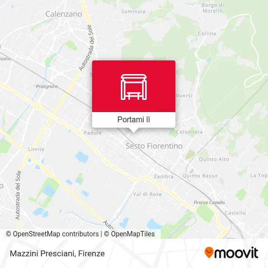 Mappa Mazzini Presciani