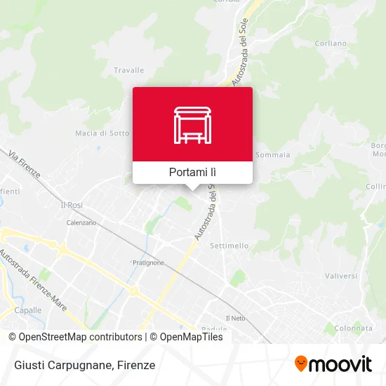 Mappa Giusti Carpugnane
