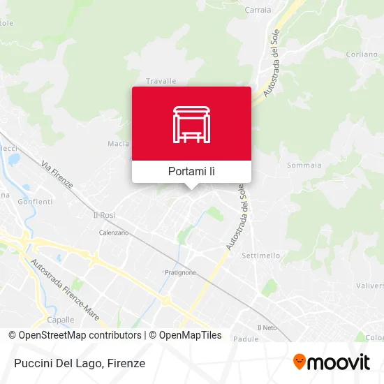 Mappa Puccini Del Lago