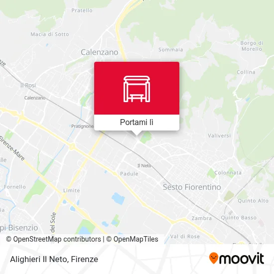 Mappa Alighieri Il Neto
