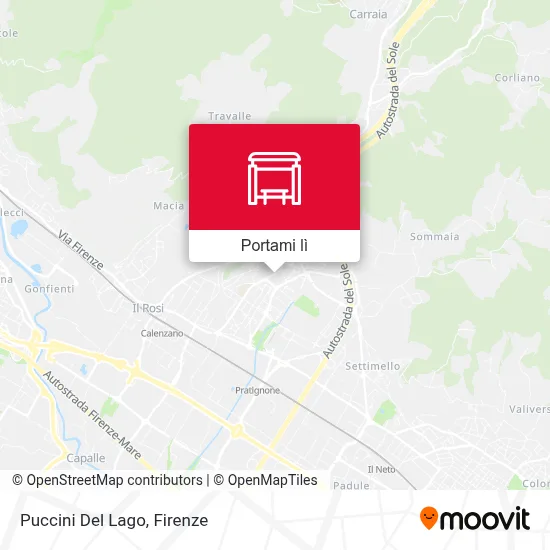 Mappa Puccini Del Lago