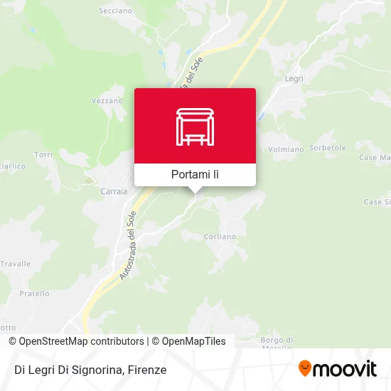Mappa Di Legri Di Signorina