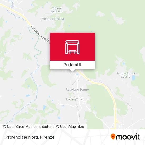 Mappa Provinciale Nord