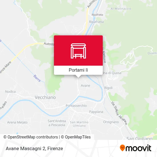 Mappa Avane Mascagni 2