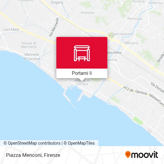 Mappa Piazza Menconi