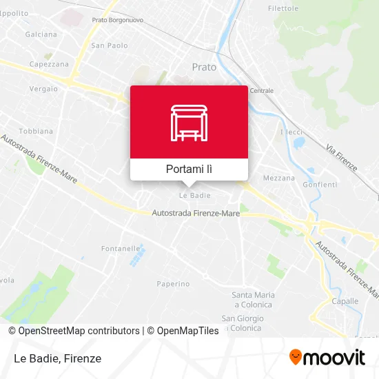 Mappa Le Badie