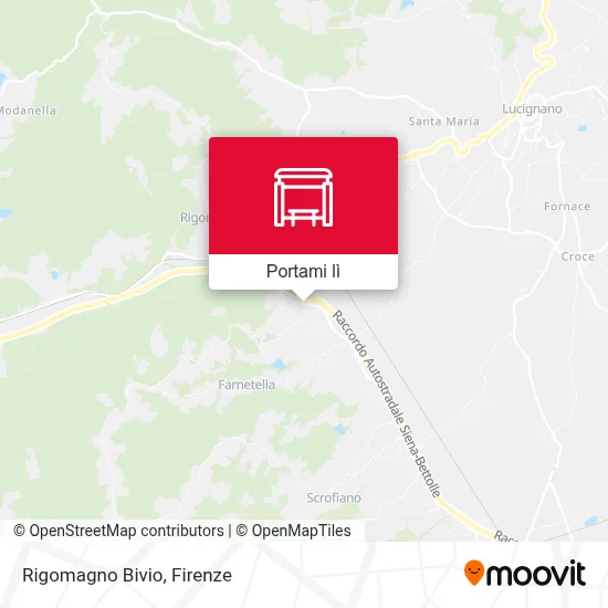 Mappa Rigomagno Bivio