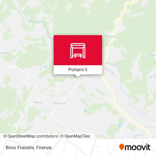 Mappa Bivio Frassini