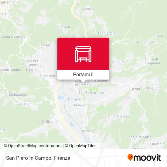 Mappa San Piero In Campo