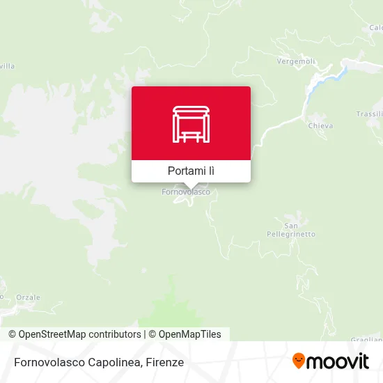 Mappa Fornovolasco Capolinea