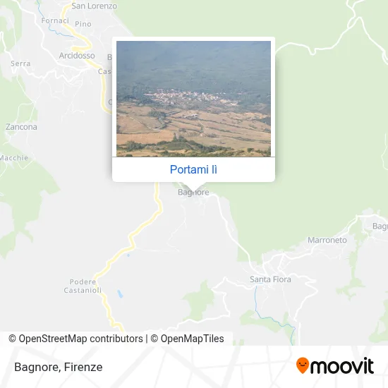 Mappa Bagnore