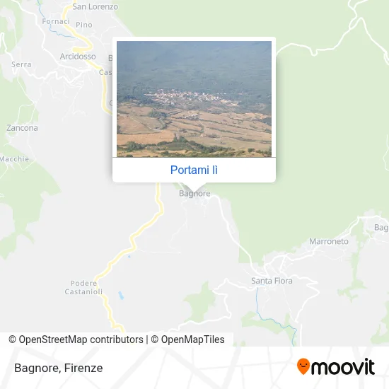 Mappa Bagnore