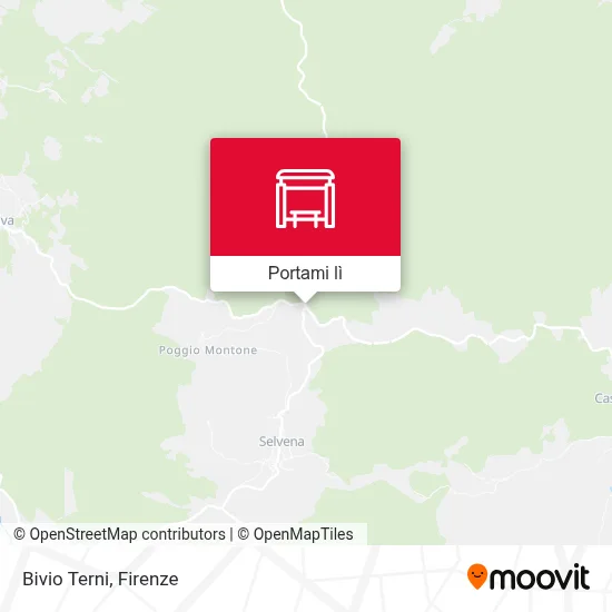 Mappa Bivio Terni