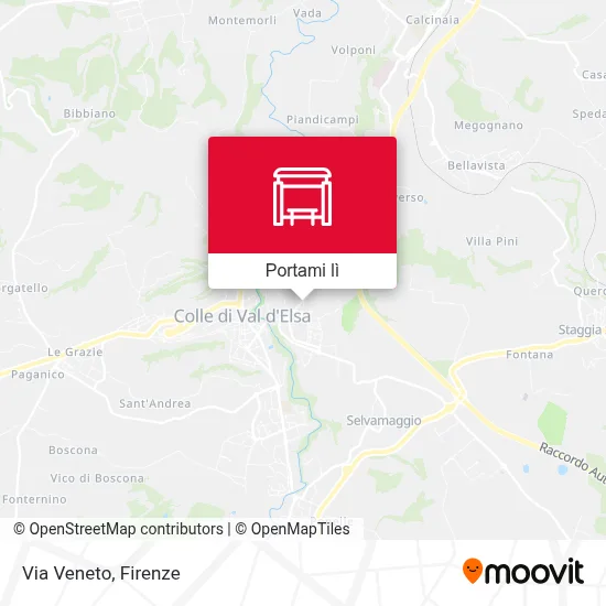 Mappa Via Veneto