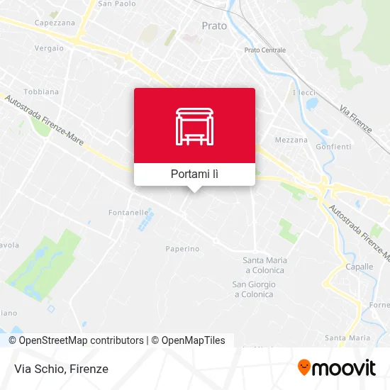 Mappa Via Schio