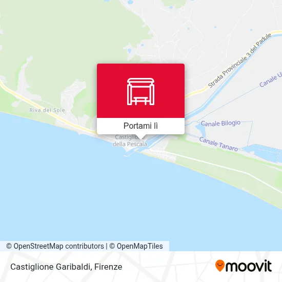 Mappa Castiglione Garibaldi