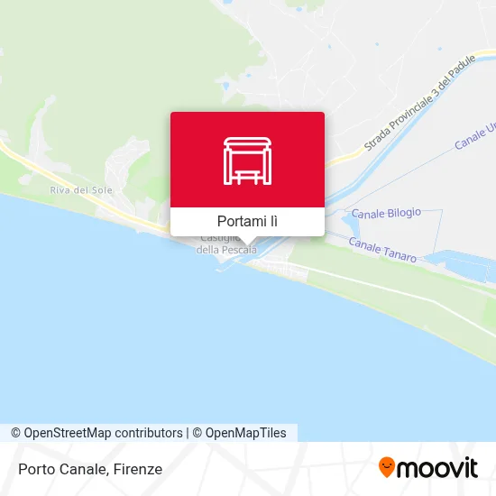 Mappa Porto Canale