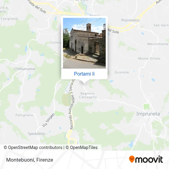 Mappa Montebuoni