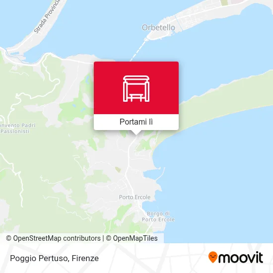 Mappa Poggio Pertuso