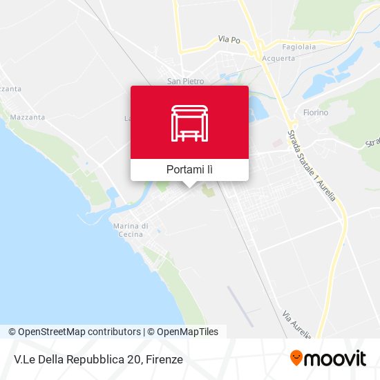 Mappa V.Le Della Repubblica 20