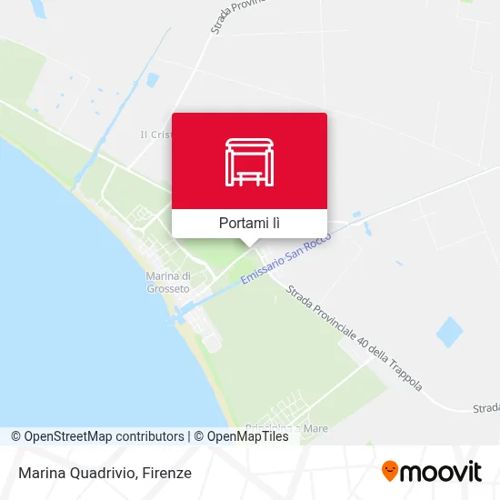 Mappa Marina Quadrivio