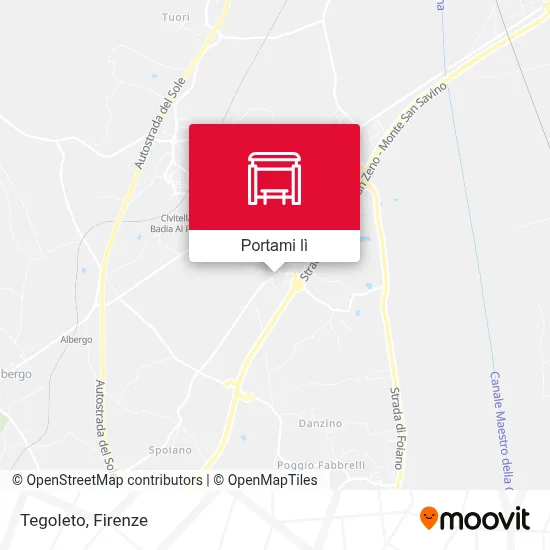 Mappa Tegoleto