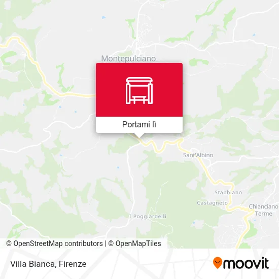 Mappa Villa Bianca